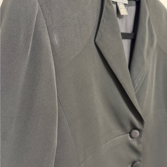 Lafayette 148 NY Black Tailored Blazer Jacket Size 6 - Picture 6 of 14